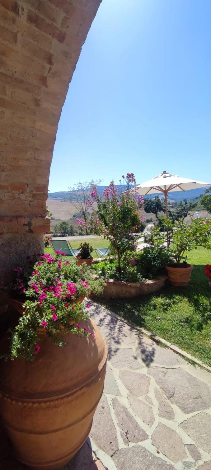 Agriturismo Il Pozzo Castiglione dʼOrcia المظهر الخارجي الصورة