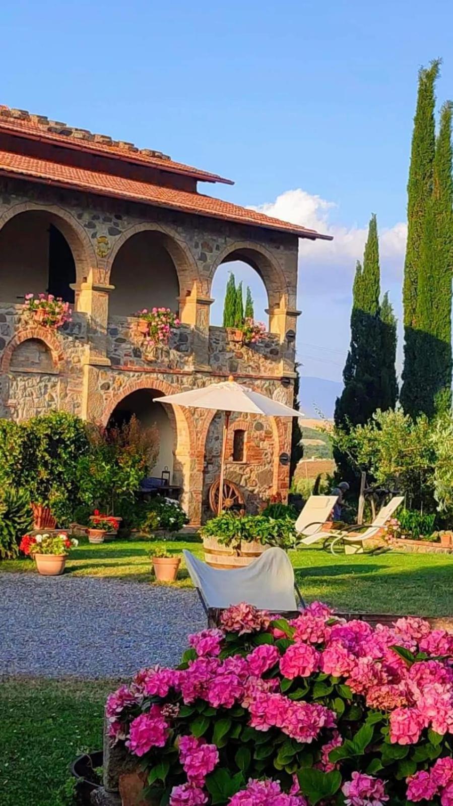 Agriturismo Il Pozzo Castiglione dʼOrcia المظهر الخارجي الصورة